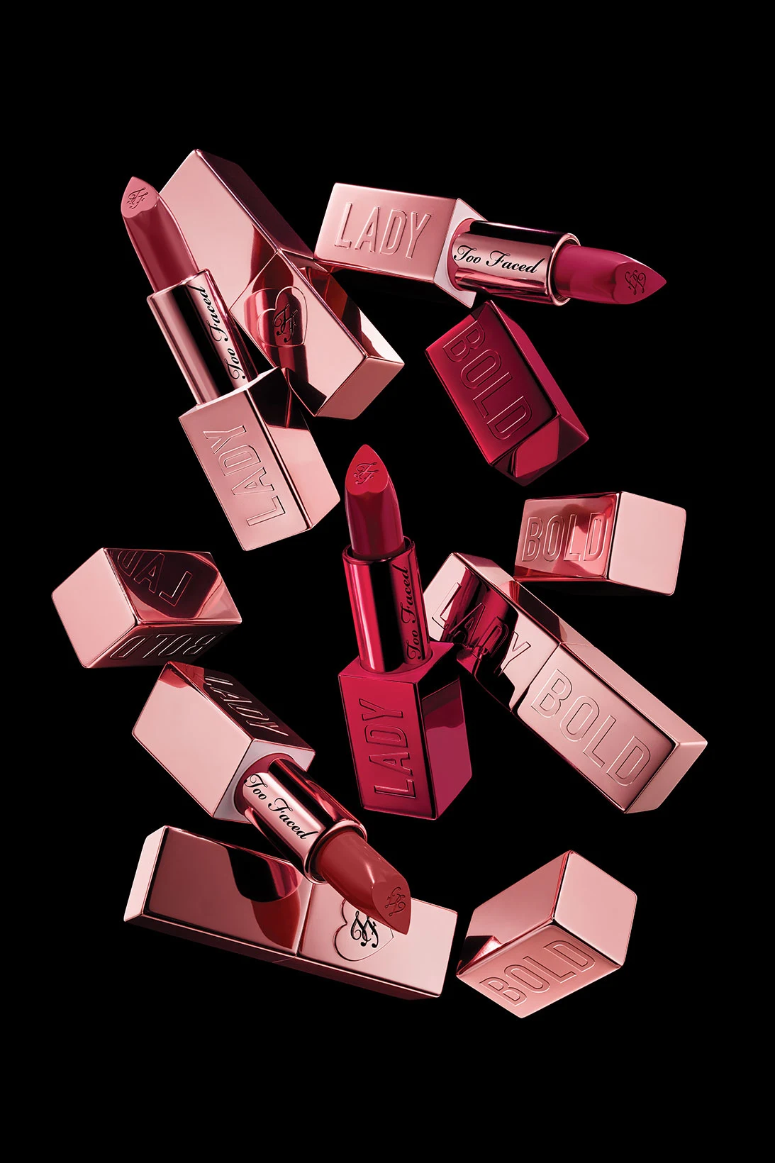 Too Faced Lady Bold Lipstick Collection
