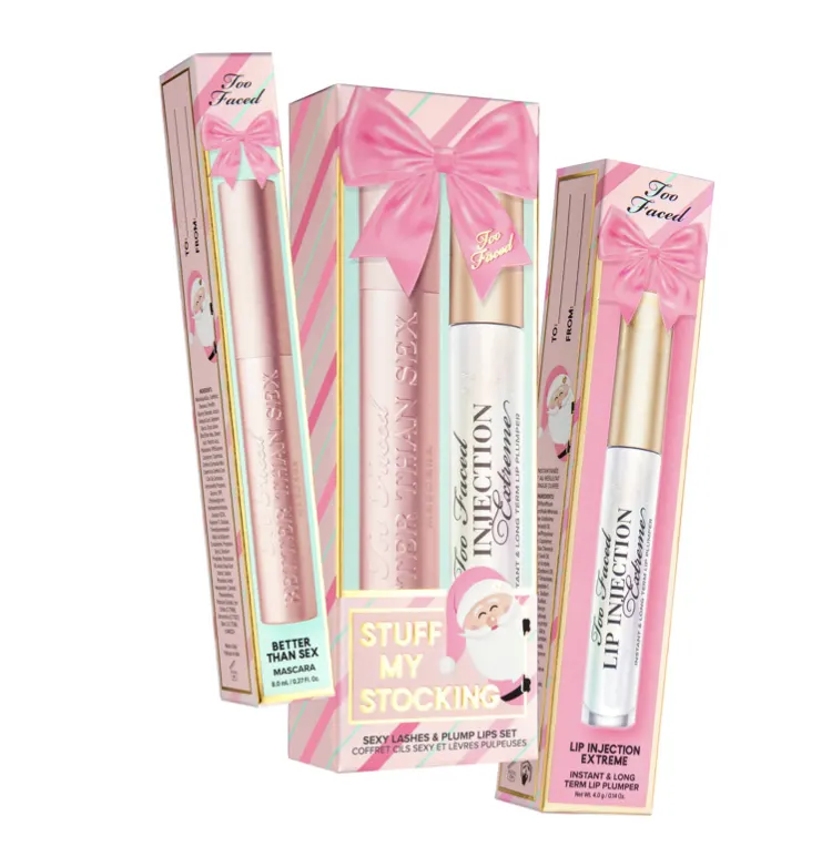 Too Faced Stuff My Stocking Sexy Lashes & Plump Lips Set