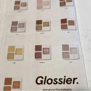 Glossier Monochromes Eyeshadow Palettes