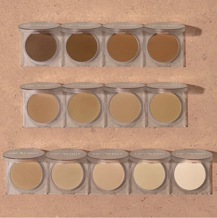 Huda Beauty GloWish Luminous Pressed Powder Collection