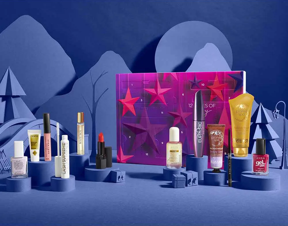 Avon 12 Tales Of Joy Beauty Advent Calendar 2021