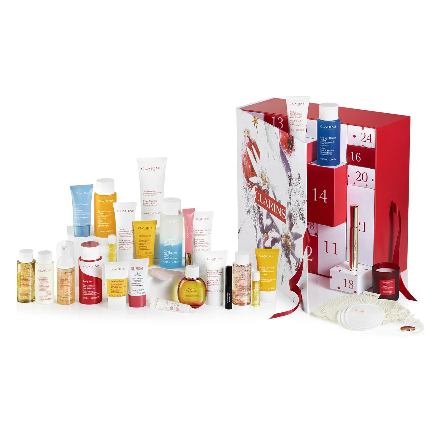 Clarins Women's 24 Day Advent Calendar 2021 Contents Reveal!