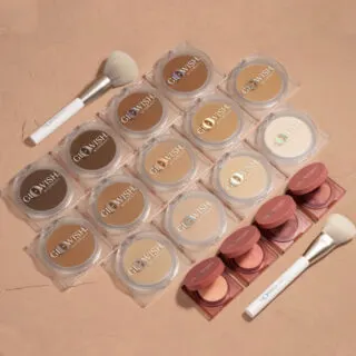 Huda Beauty GloWish Luminous Pressed Powder Collection
