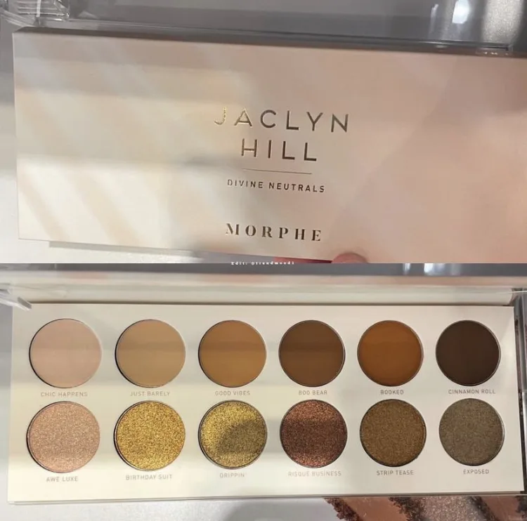 Morphe x Jaclyn Hill Divine Neutrals Eyeshadow Palette 2 Morphe x Jaclyn Hill Divine Neutrals Eyeshadow Palette