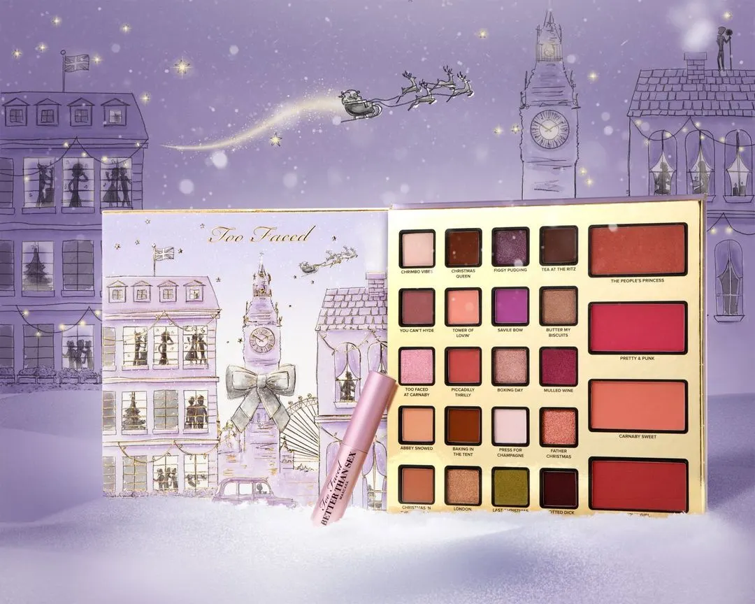 Too Faced Christmas in London Holiday Gift Set September 2021