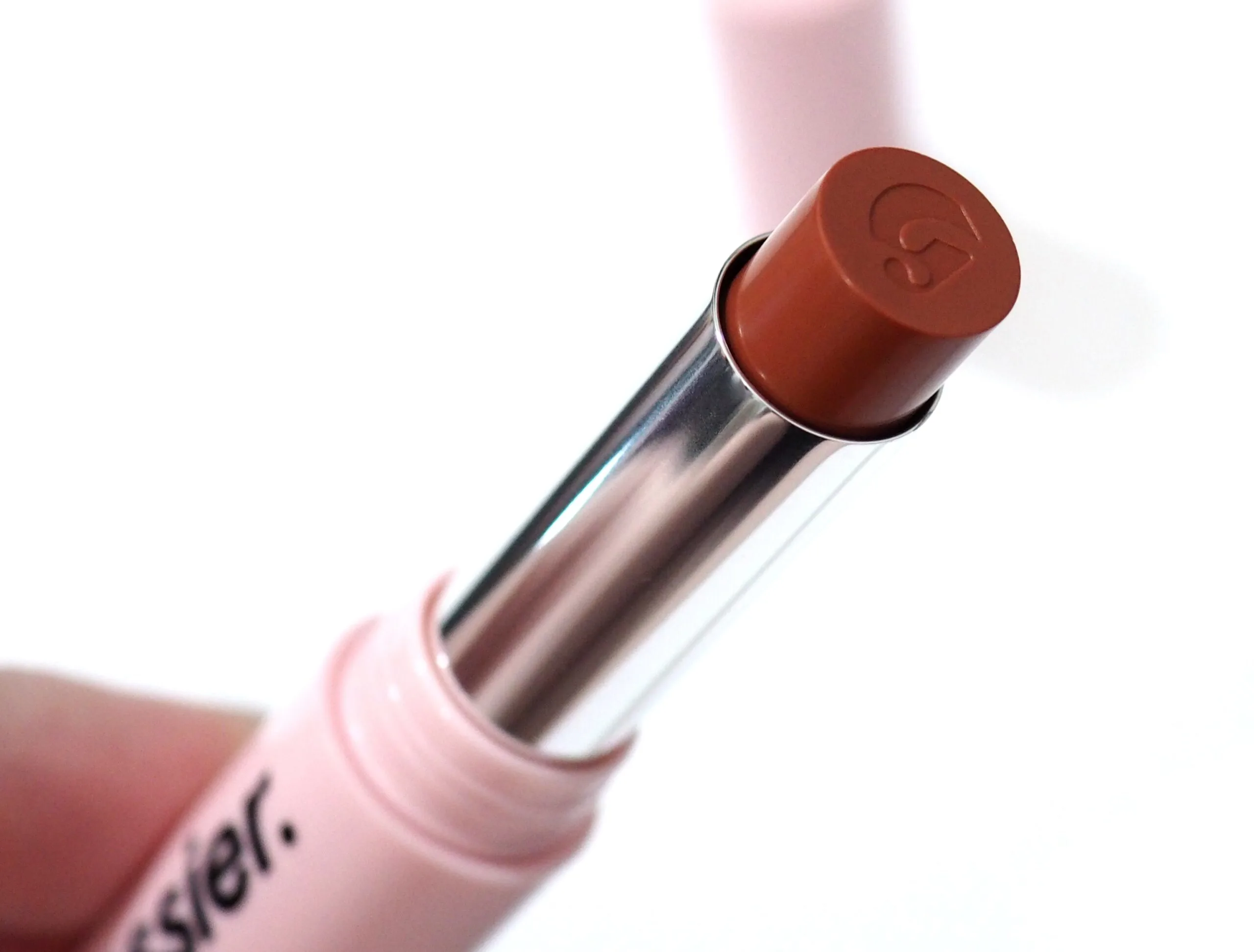 Glossier Trench Ultralip Lipstick Review / Swatches