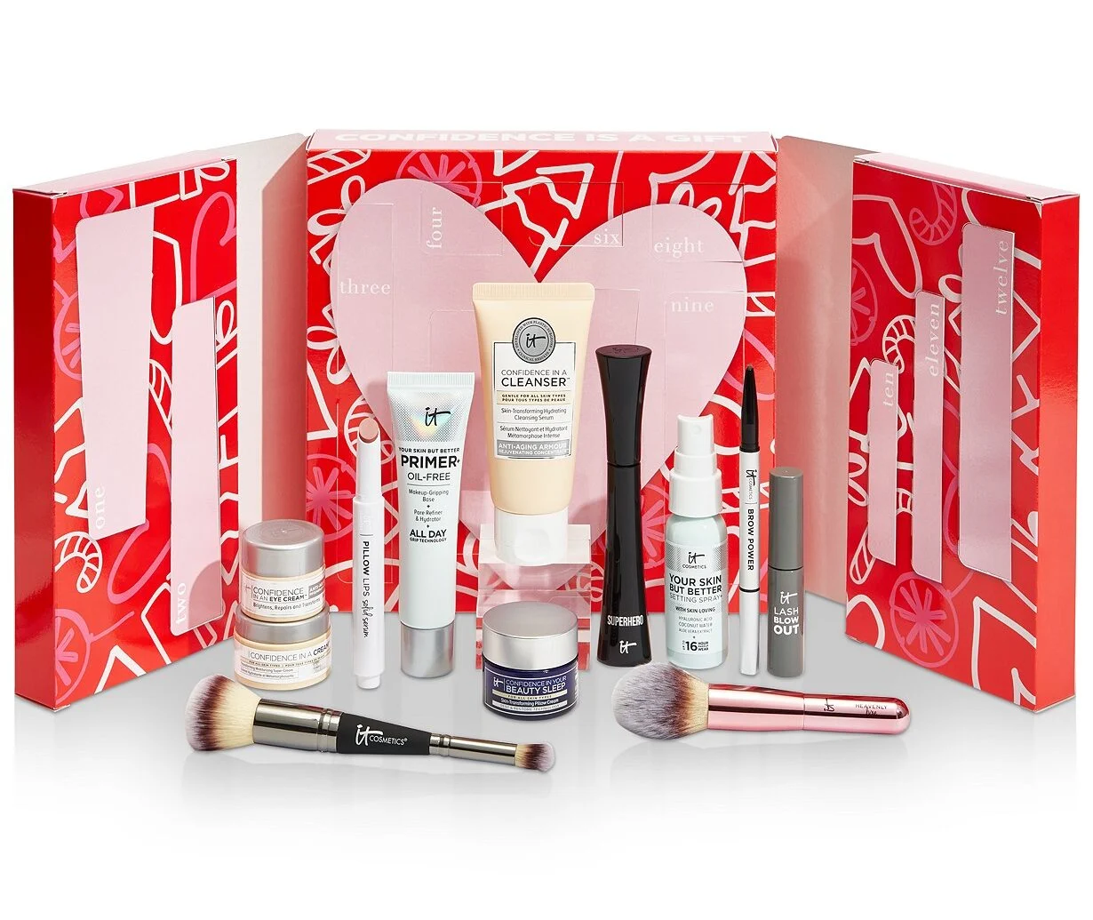 IT Cosmetics 12 Days Of Confidence Advent Calendar 2021 Contents Reveal!