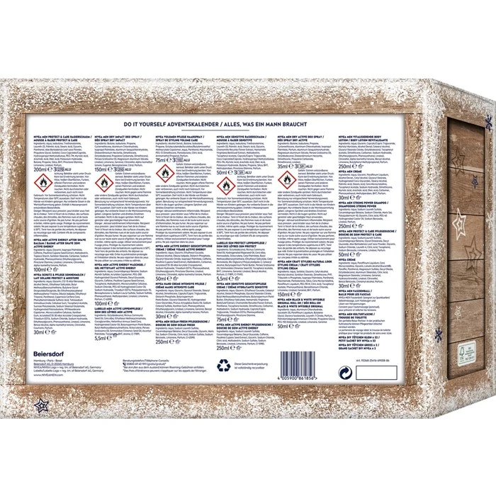 Nivea Do It Yourself Advent Calendar 2021 Contents Reveal!