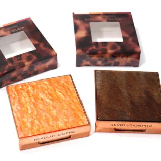 Revolution Pro Goddess Glow Eye Quads Review / Swatches
