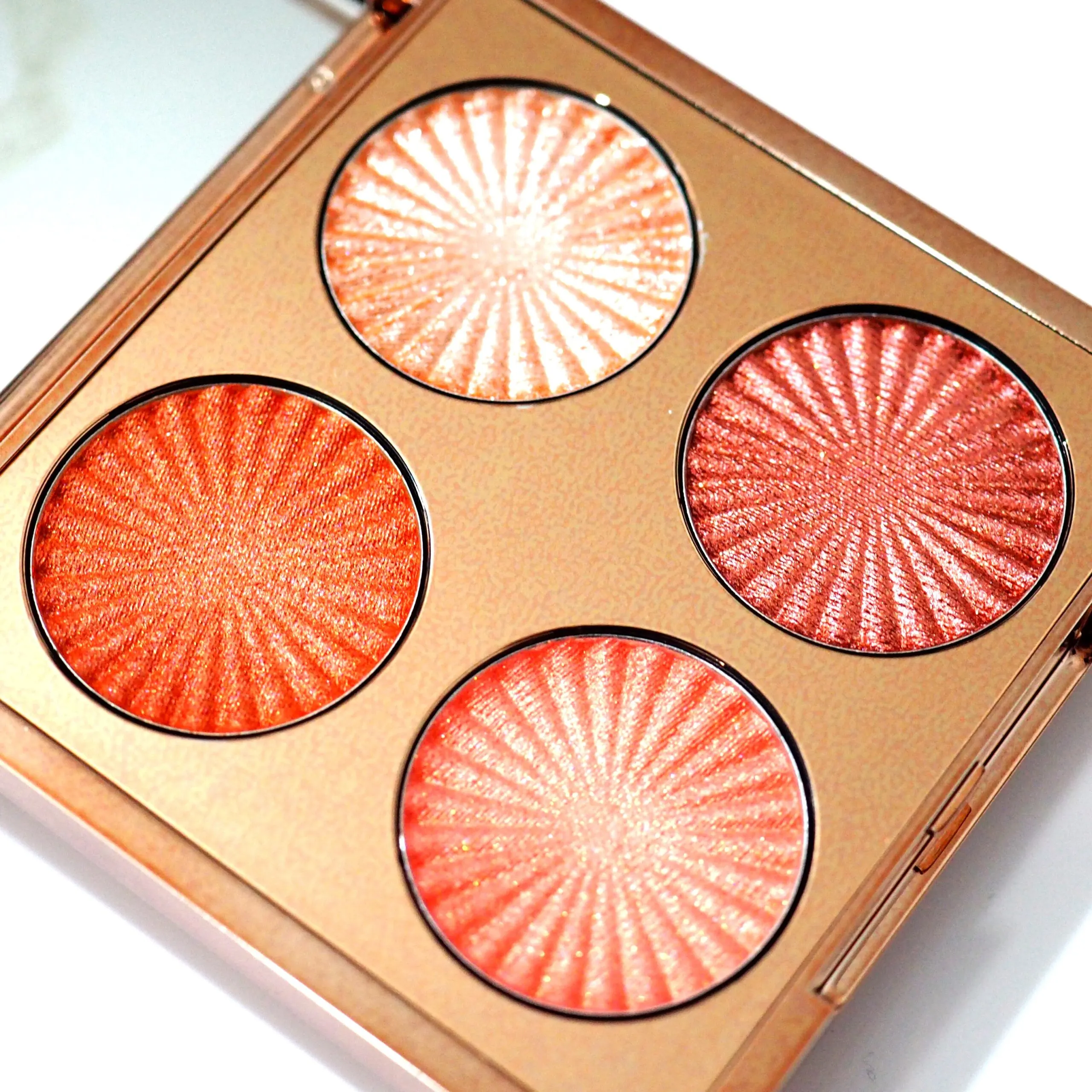 Revolution Pro Goddess Glow Eye Quads Review / Swatches
