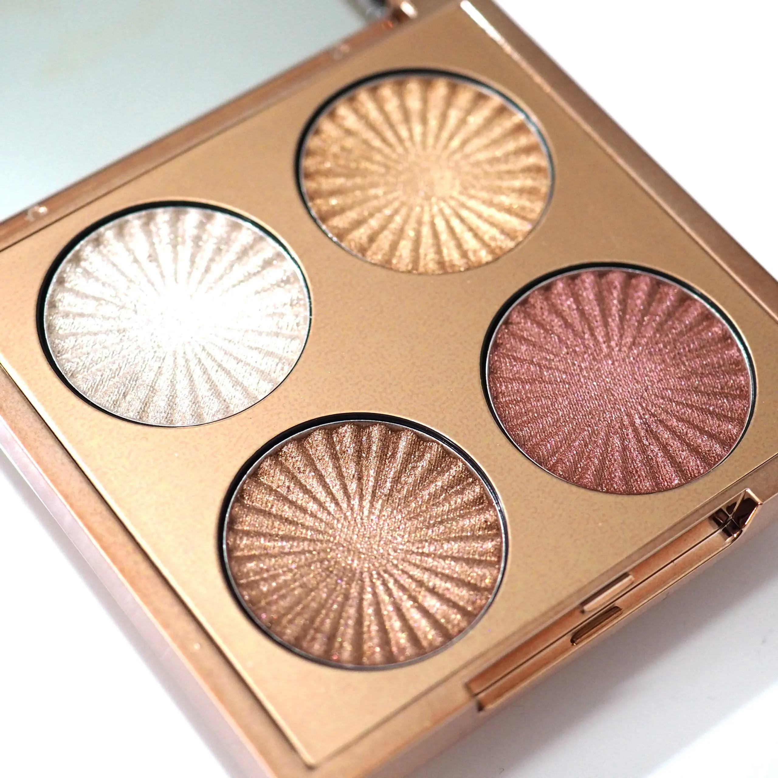 Revolution Pro Goddess Glow Eye Quads Review / Swatches