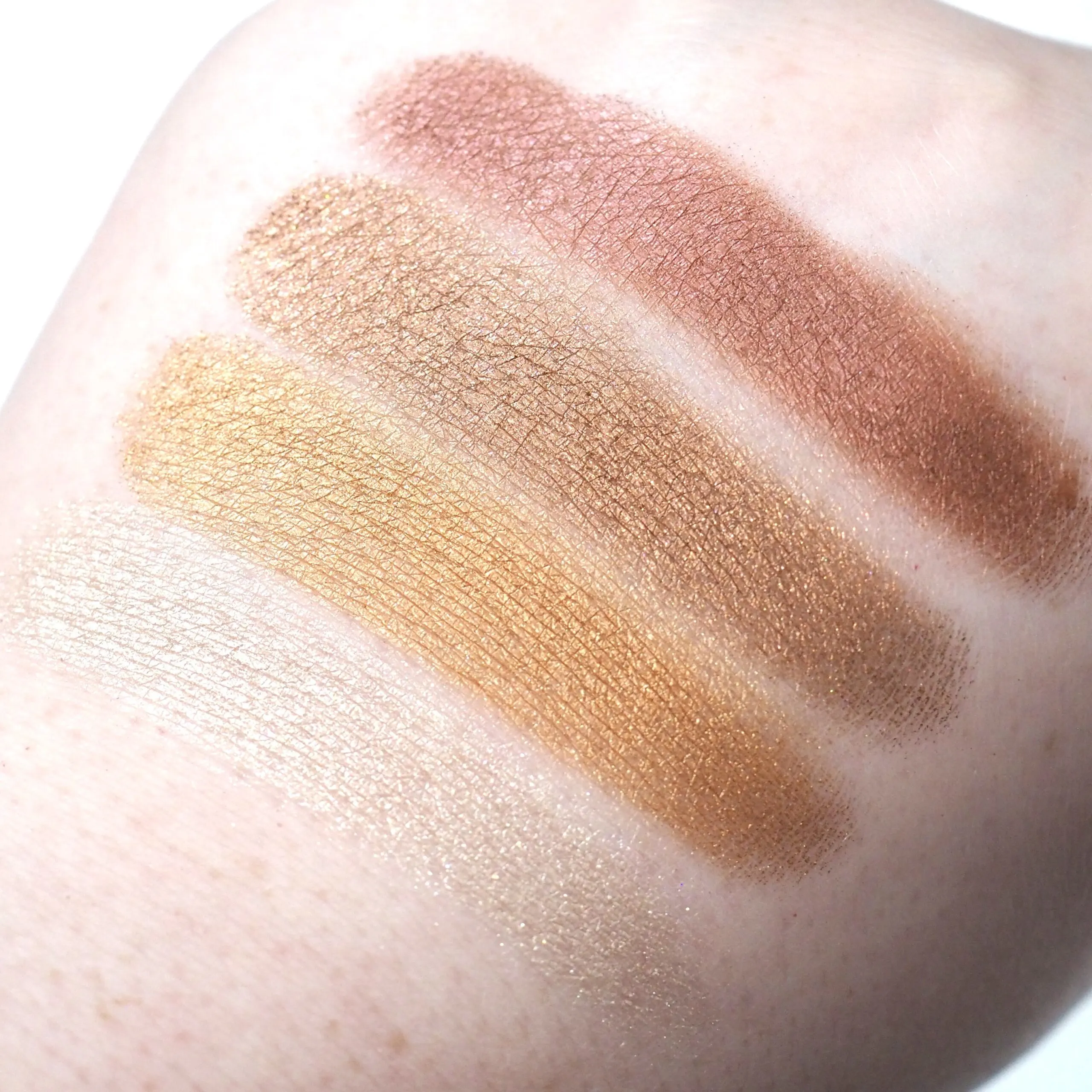 Revolution Pro Goddess Glow Eye Quads Review / Swatches