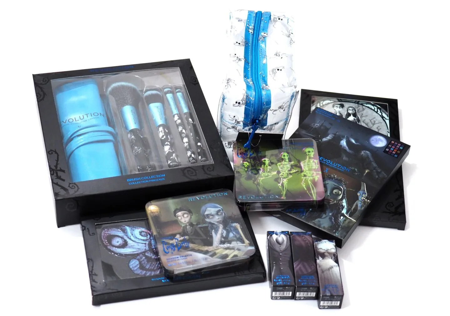 Revolution x Corpse Bride Collaboration Review, Swatches PLUS GIVEAWAY!