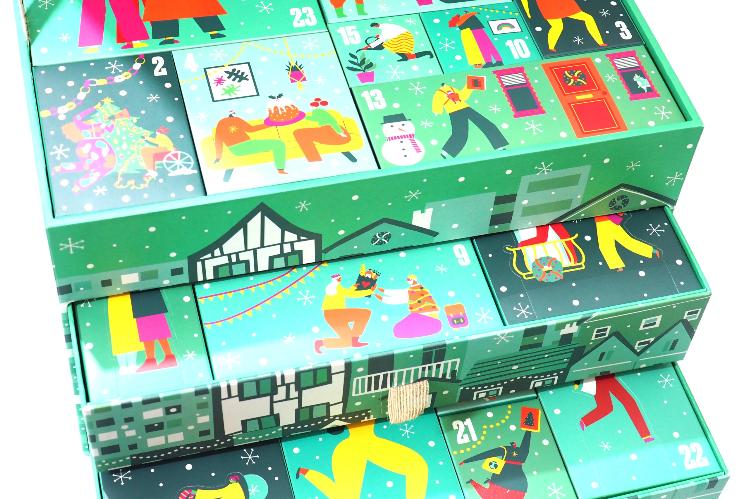 The Body Shop Share Joy & Love Ultimate Advent Calendar 2021 Распаковка