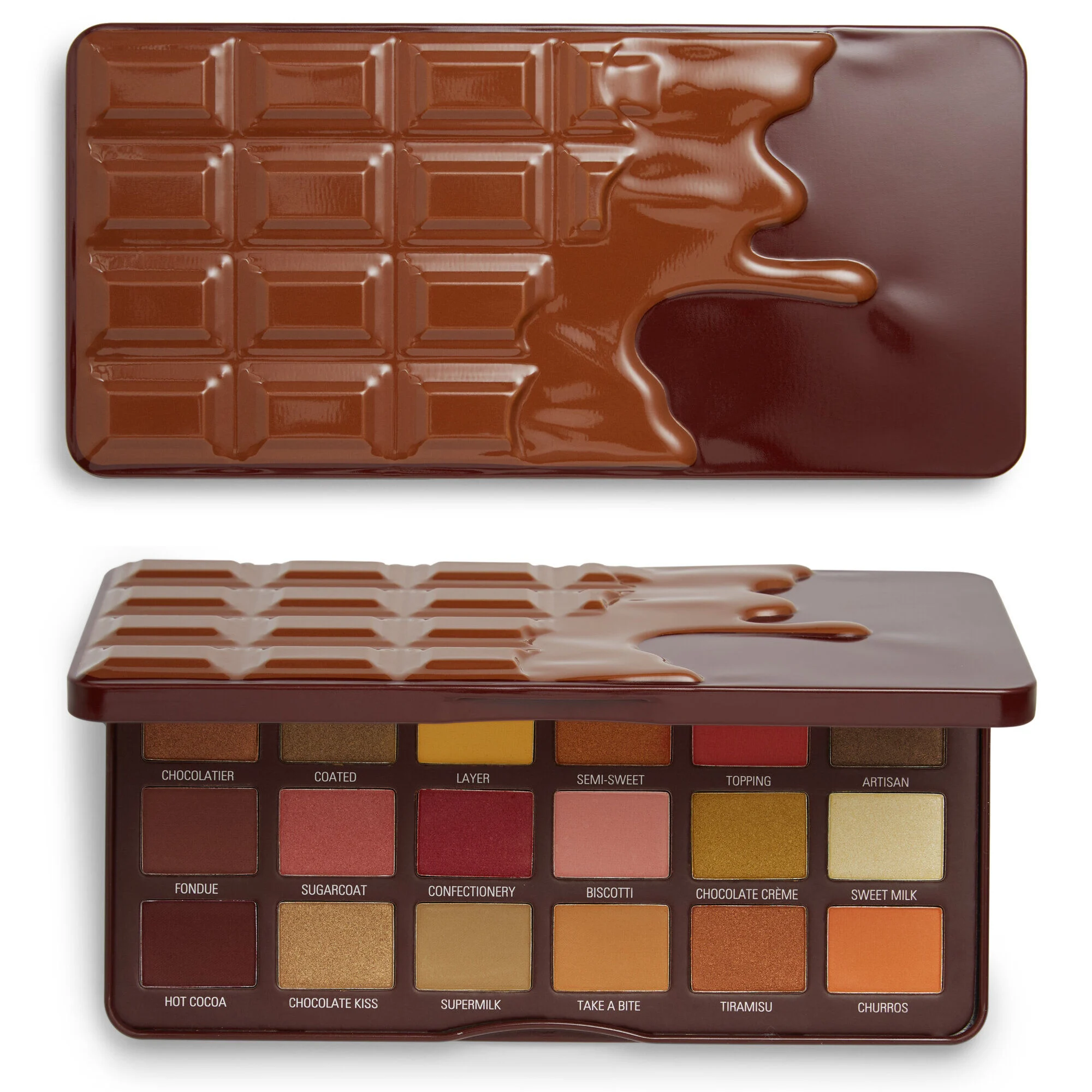 I Heart Revolution Cocoa Chocolate Tin Eyeshadow Palette