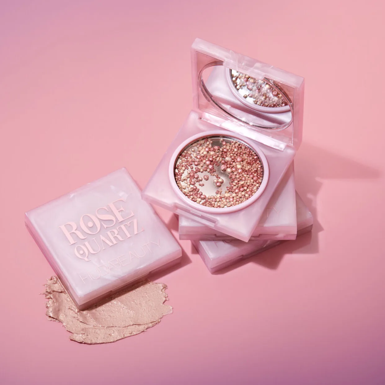 Huda Beauty Rose Quartz Eyeshadow Palette Collection