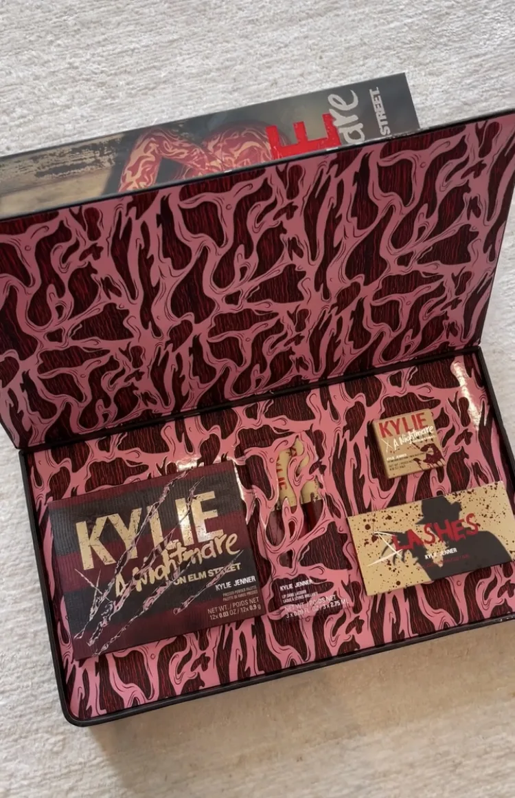 Kylie Cosmetics x Freddy Krueger A Nightmare On Elm Street Halloween Collaboration