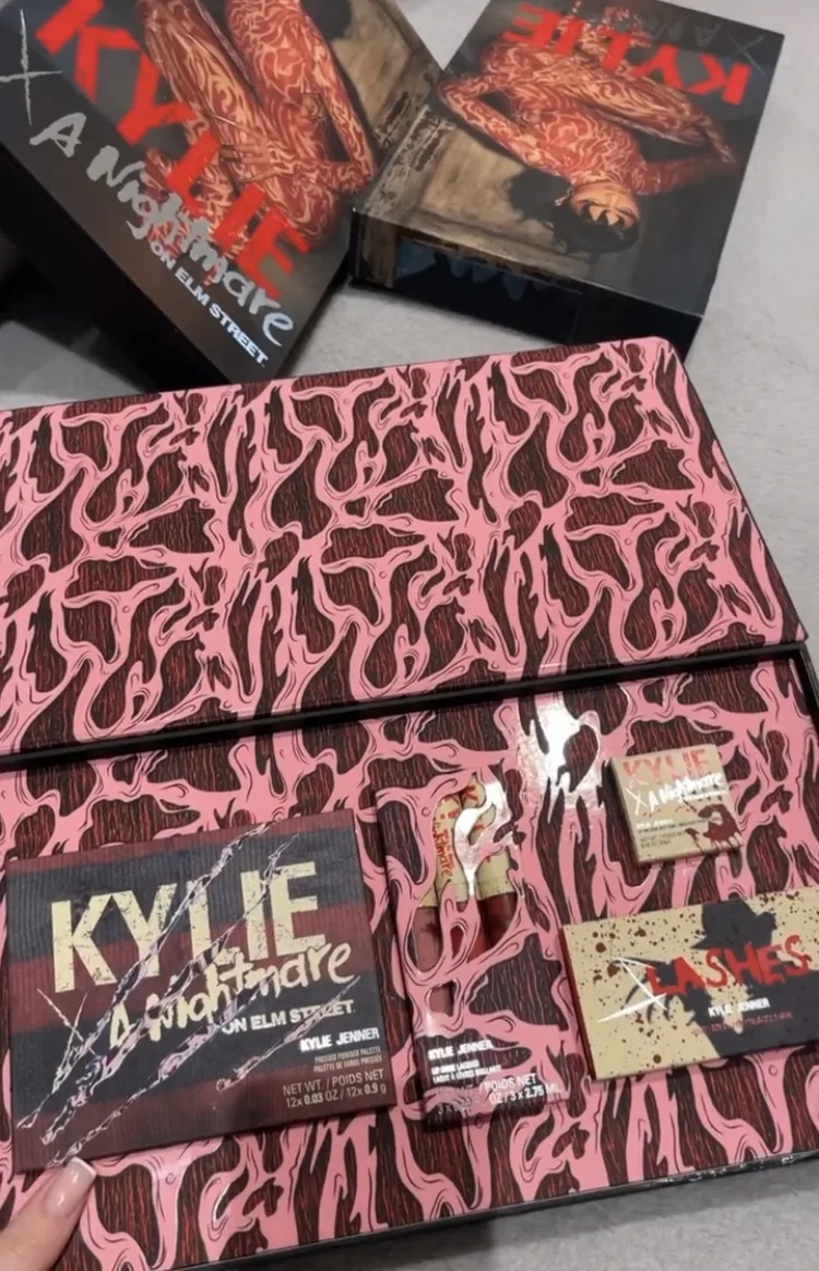 Kylie Cosmetics x Freddy Krueger A Nightmare On Elm Street Halloween Collaboration