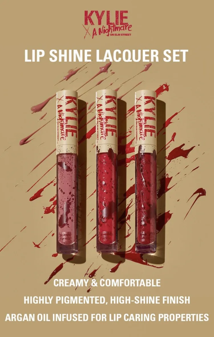 Kylie Cosmetics x Freddy Krueger A Nightmare On Elm Street Halloween Collaboration