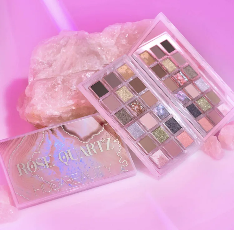 Huda Beauty Rose Quartz Eyeshadow Palette Collection