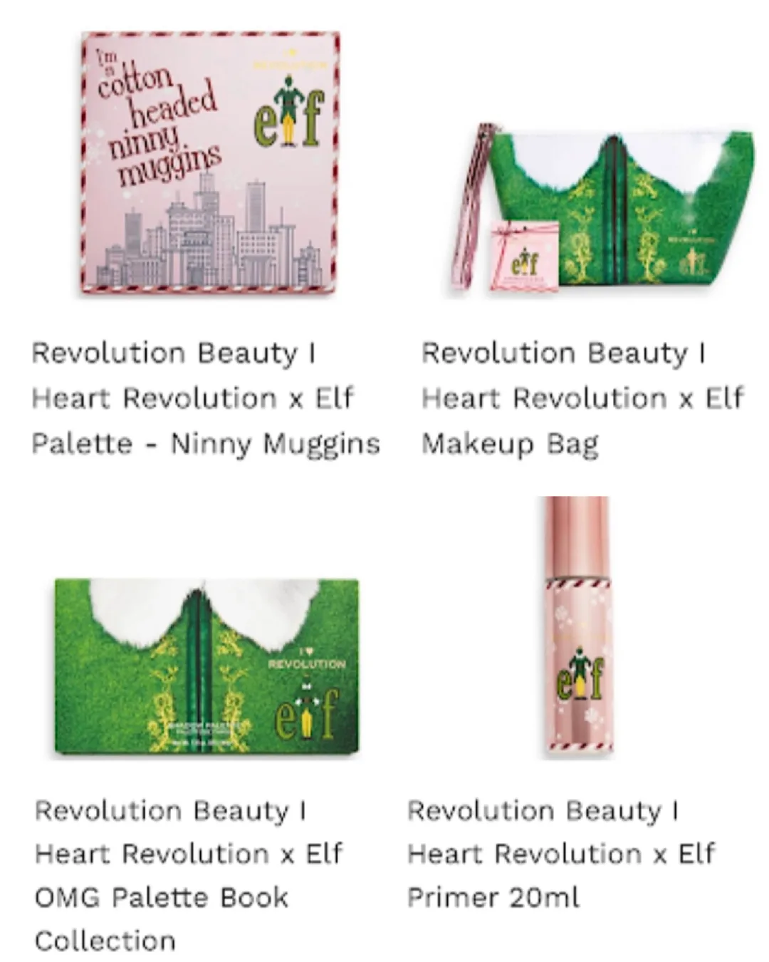 I Heart Revolution x ELF Holiday Collaboration Reveal!