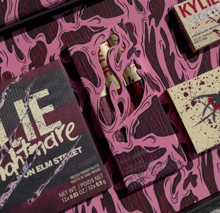 Kylie Cosmetics x Freddy Krueger A Nightmare On Elm Street Halloween Collaboration