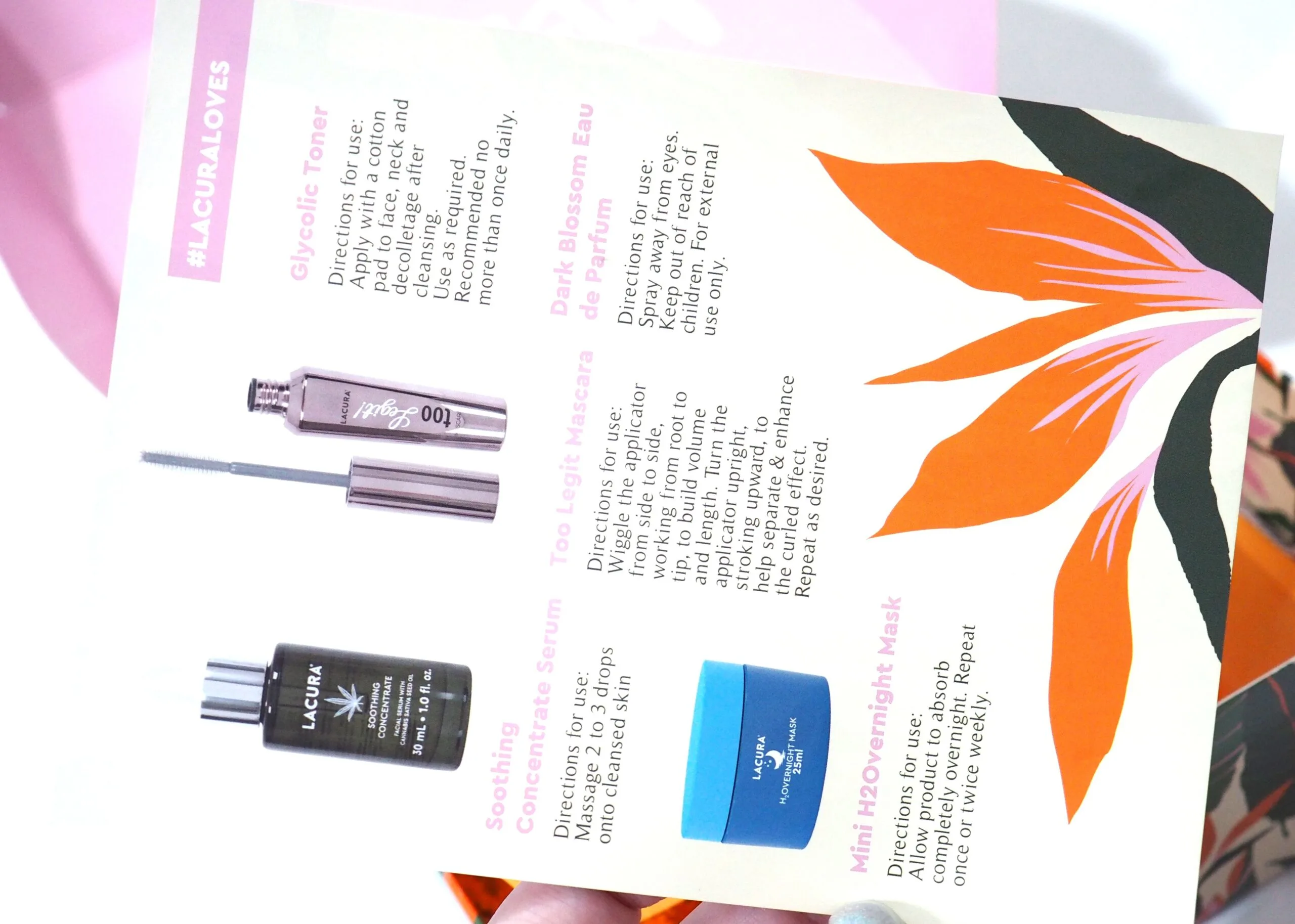 Aldi Lacura Loves Beauty Box Unboxing and Review