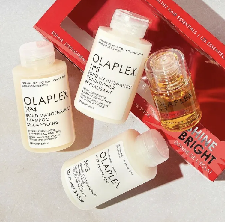 Olaplex Shine Bright Healthy Hair Essentials Set