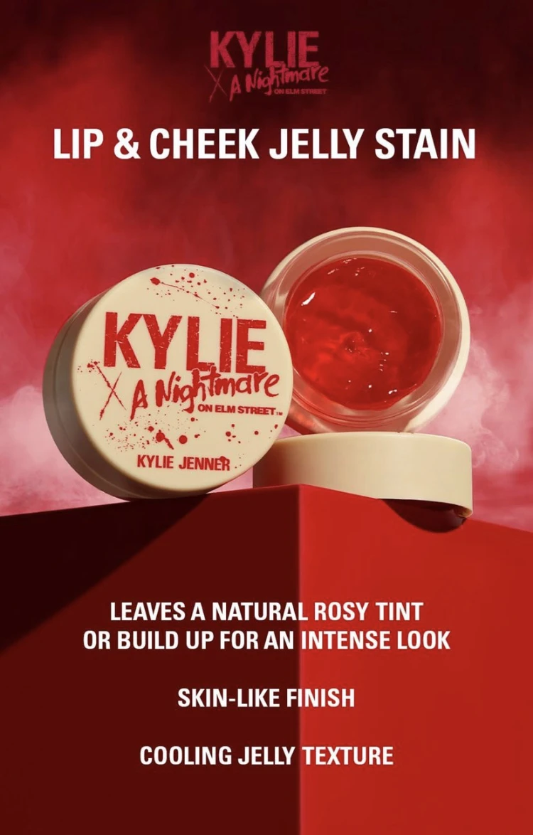 Kylie Cosmetics x Freddy Krueger A Nightmare On Elm Street Halloween Collaboration