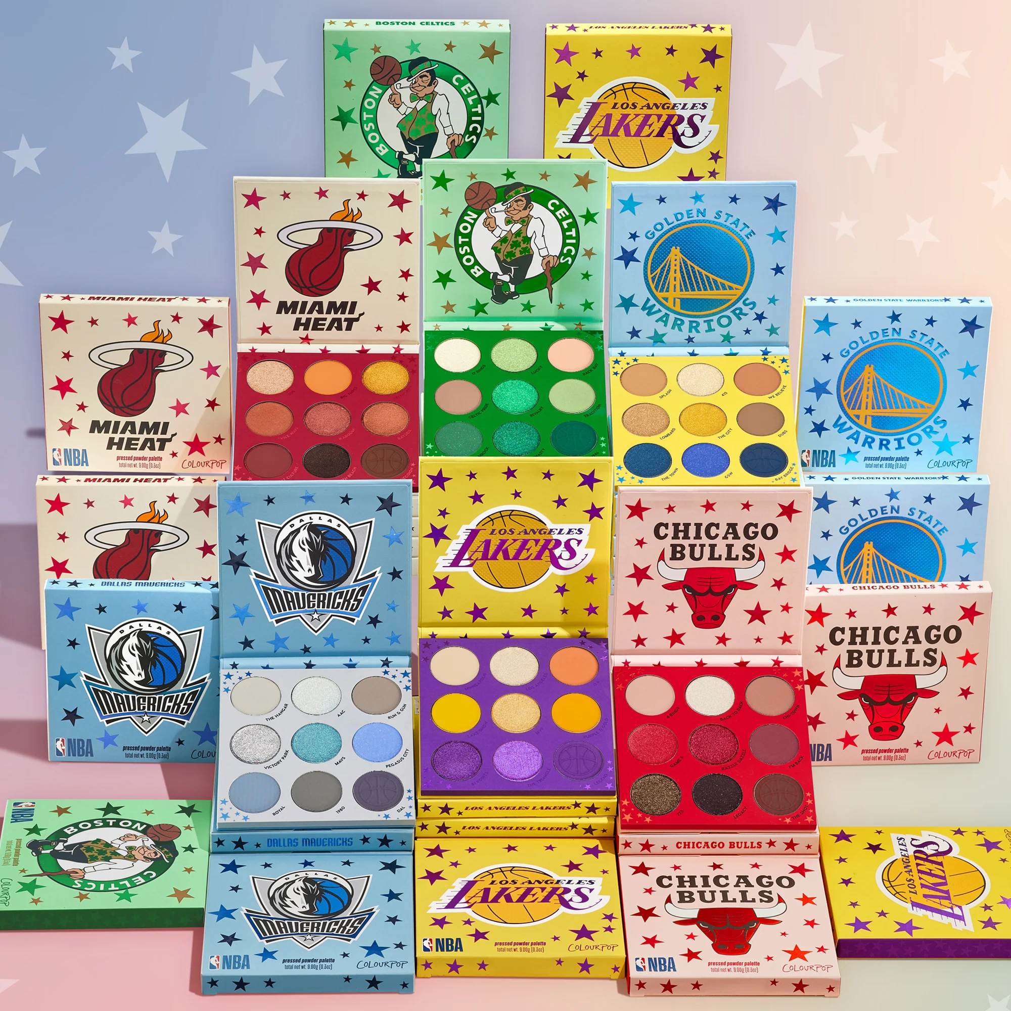 ColourPop x NBA Makeup Collection