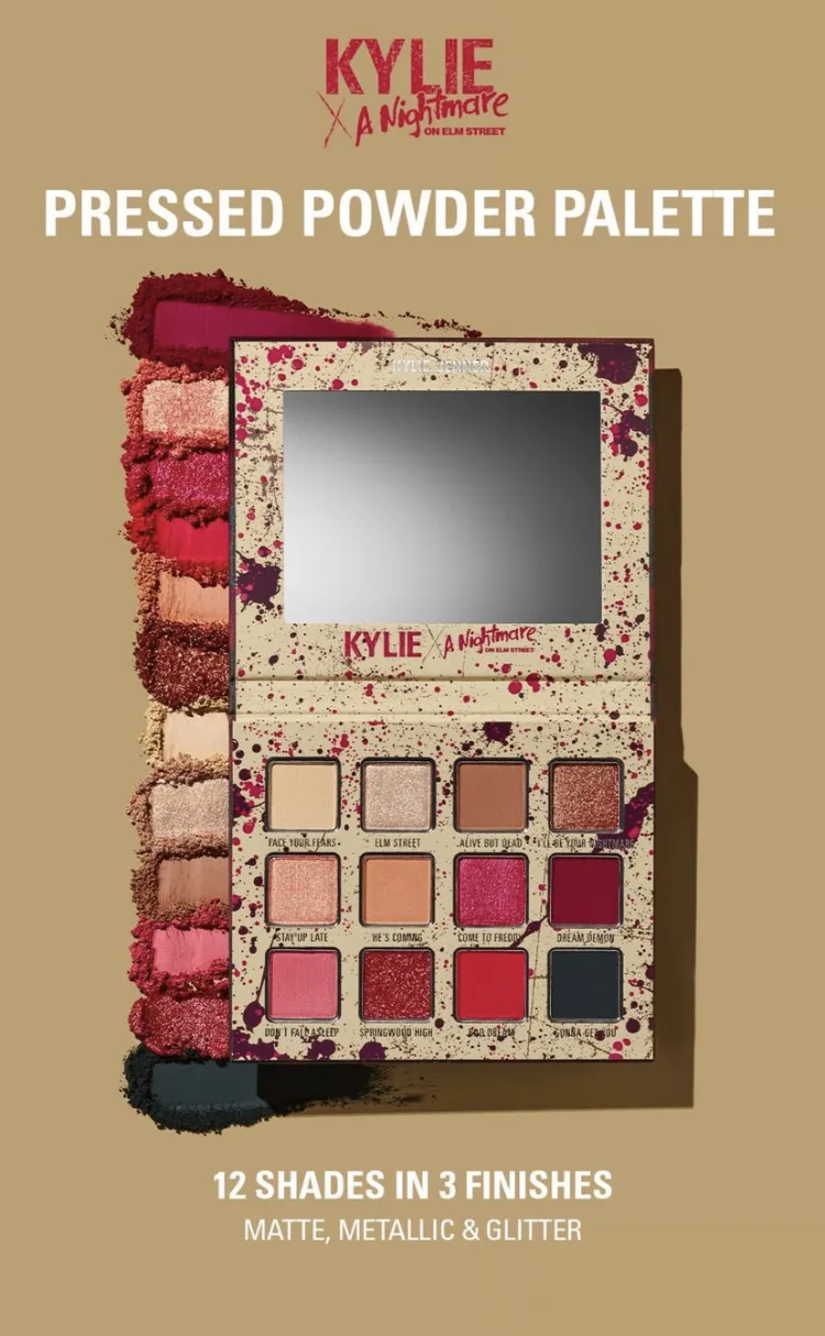 Kylie Cosmetics x Freddy Krueger A Nightmare On Elm Street Halloween Collaboration