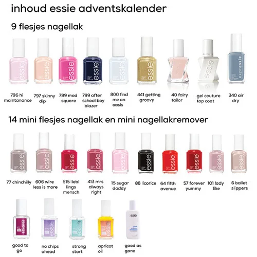 Essie Winter Market Advent Calendar 2021