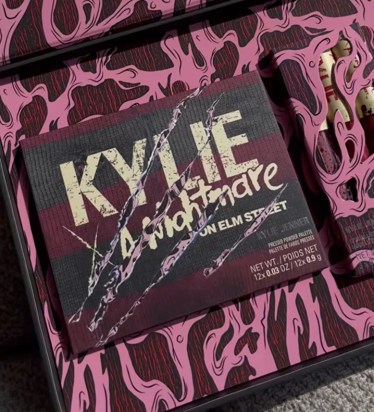 Kylie Cosmetics x Freddy Krueger A Nightmare On Elm Street Halloween Collaboration