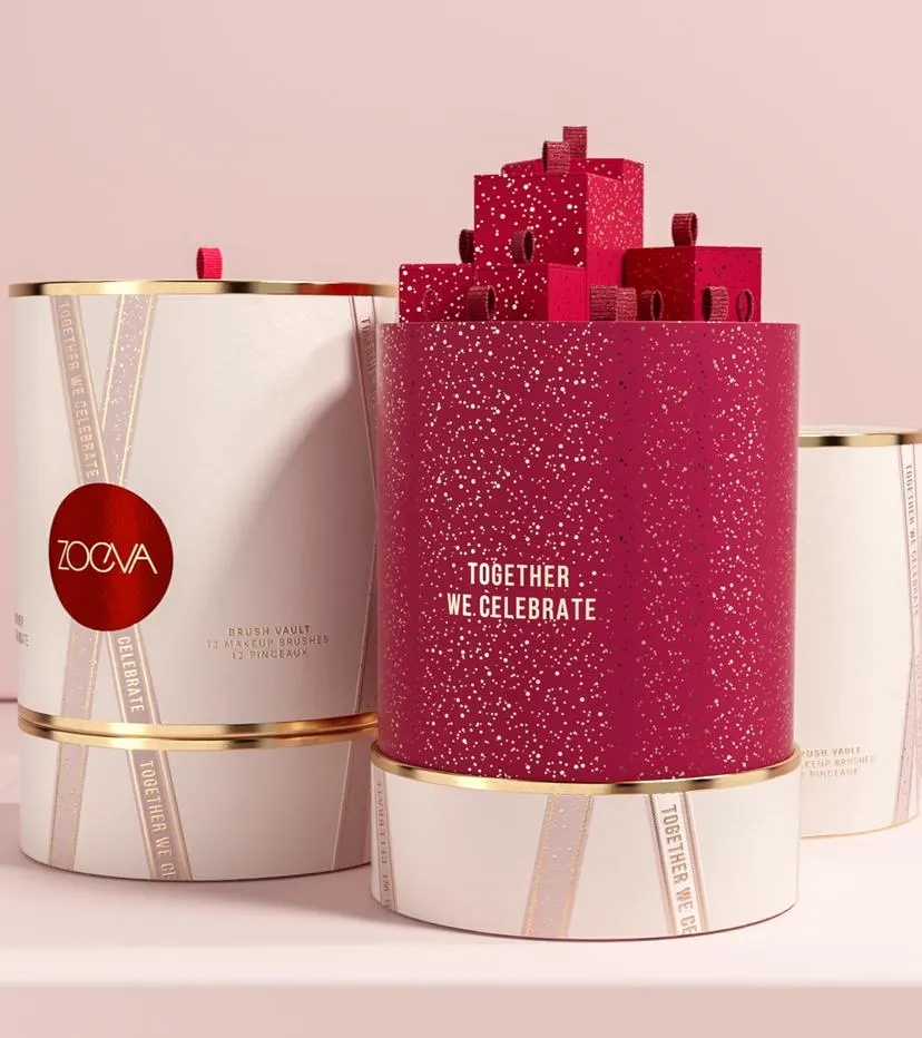 Zoeva Together We Celebrate Brush Vault Advent Calendar 2021 Contents Reveal!