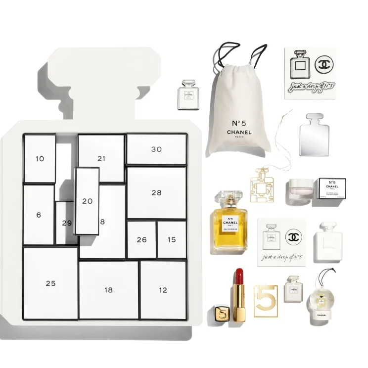Chanel No5 Limited Edition The Calendar 2021 Contents Reveal!