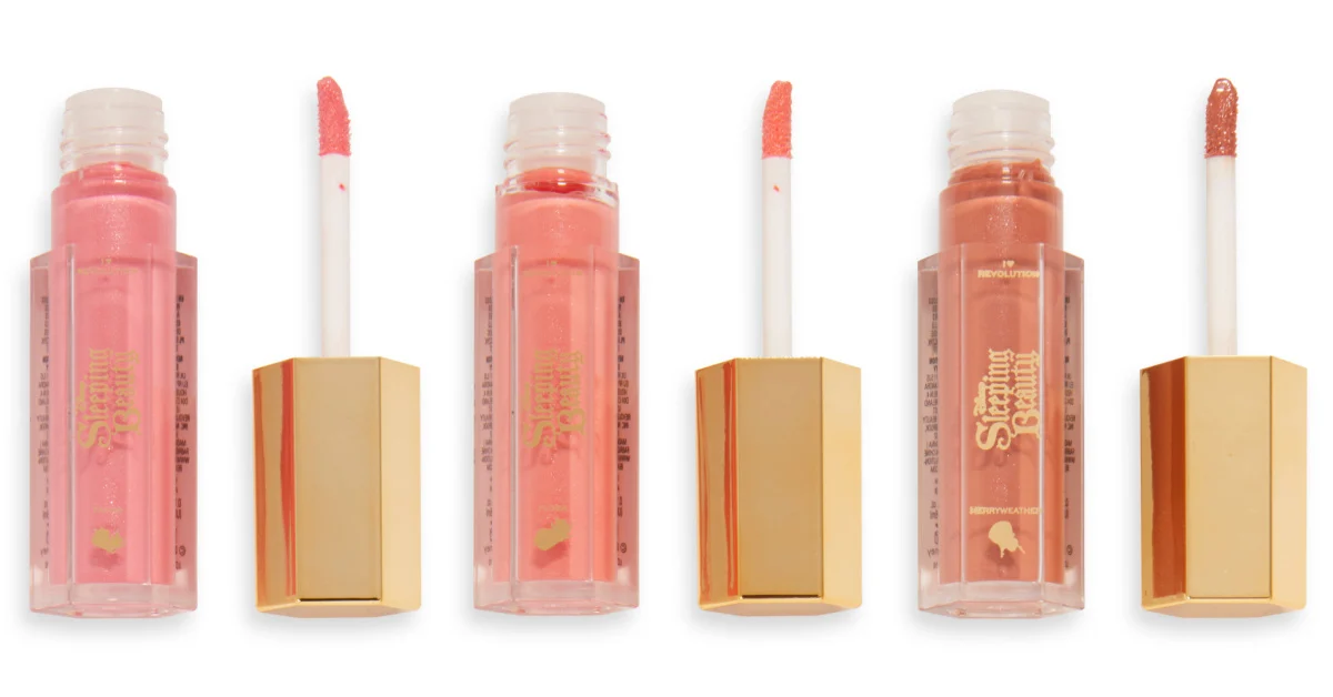 I Heart Revolution Disney Princess Aurora Collection Lip Gloss Trio