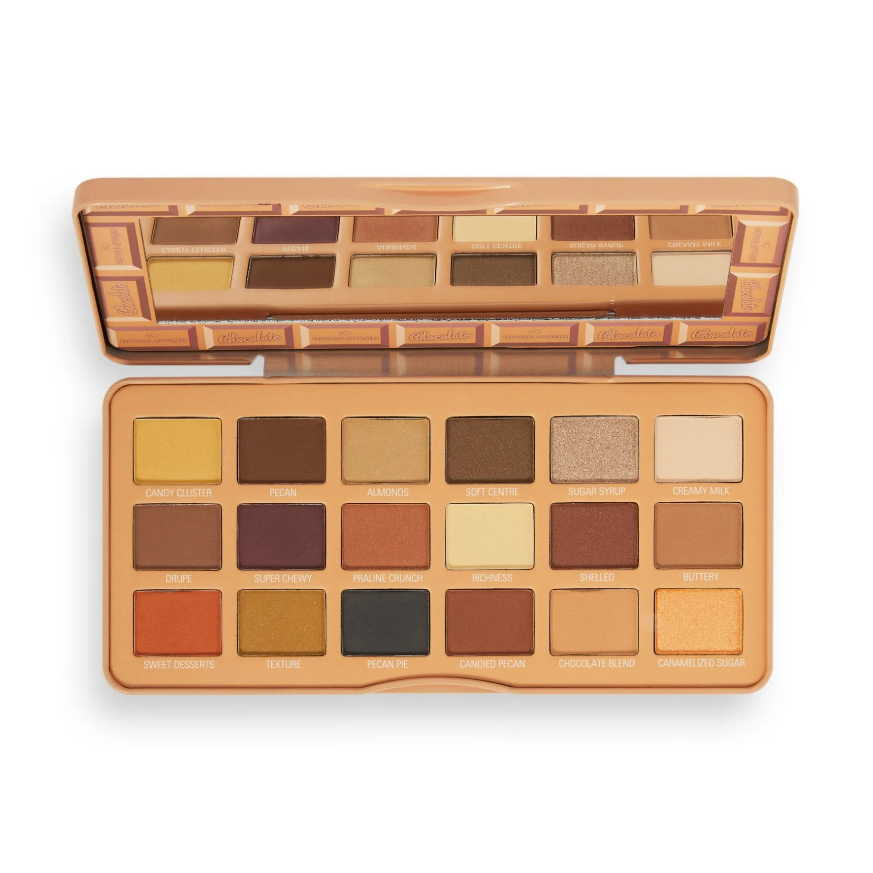 I Heart Revolution Pecan Praline Eyeshadow Palette