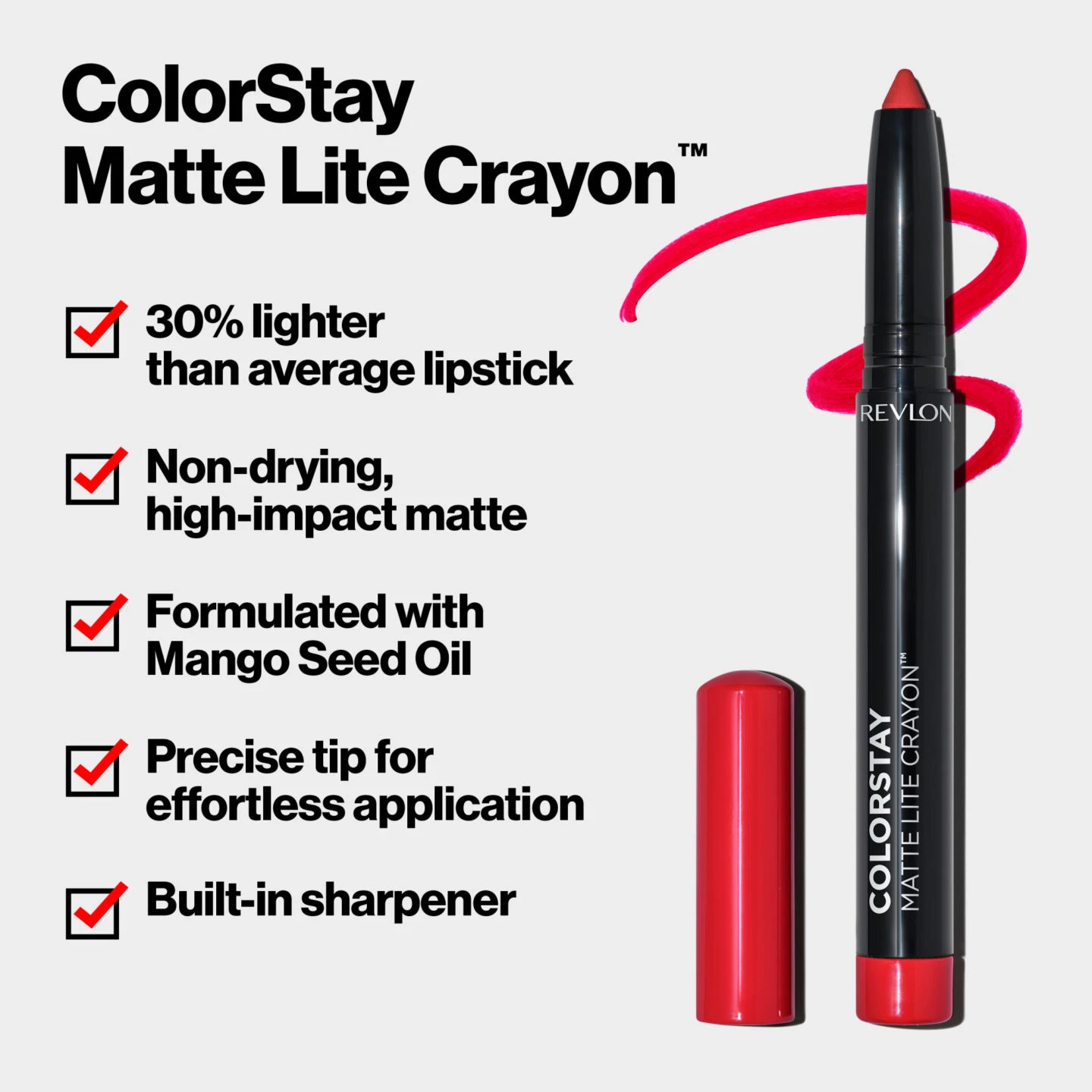 Revlon ColorStay Matte Lite Crayon Collection