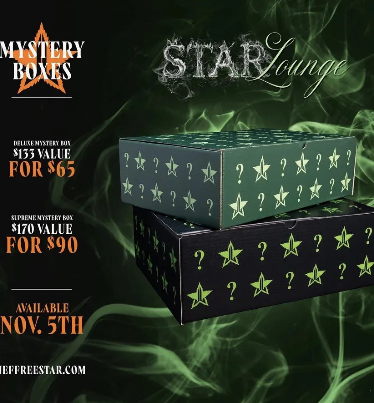 Jeffree Star Lounge Mystery Boxes Collection