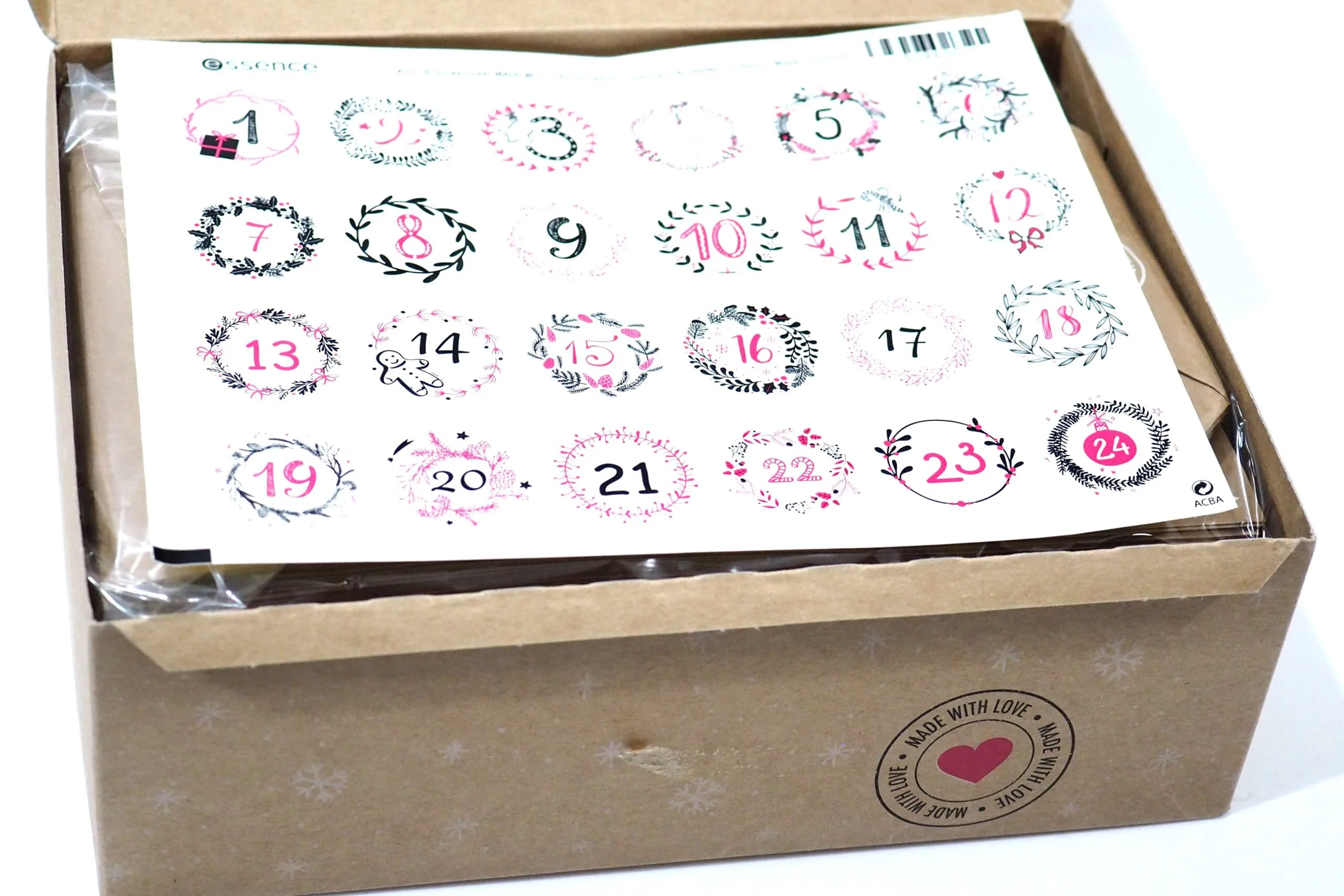 Essence Made With Love Assembled With Xmas Sparkle Advent Calendar 2021