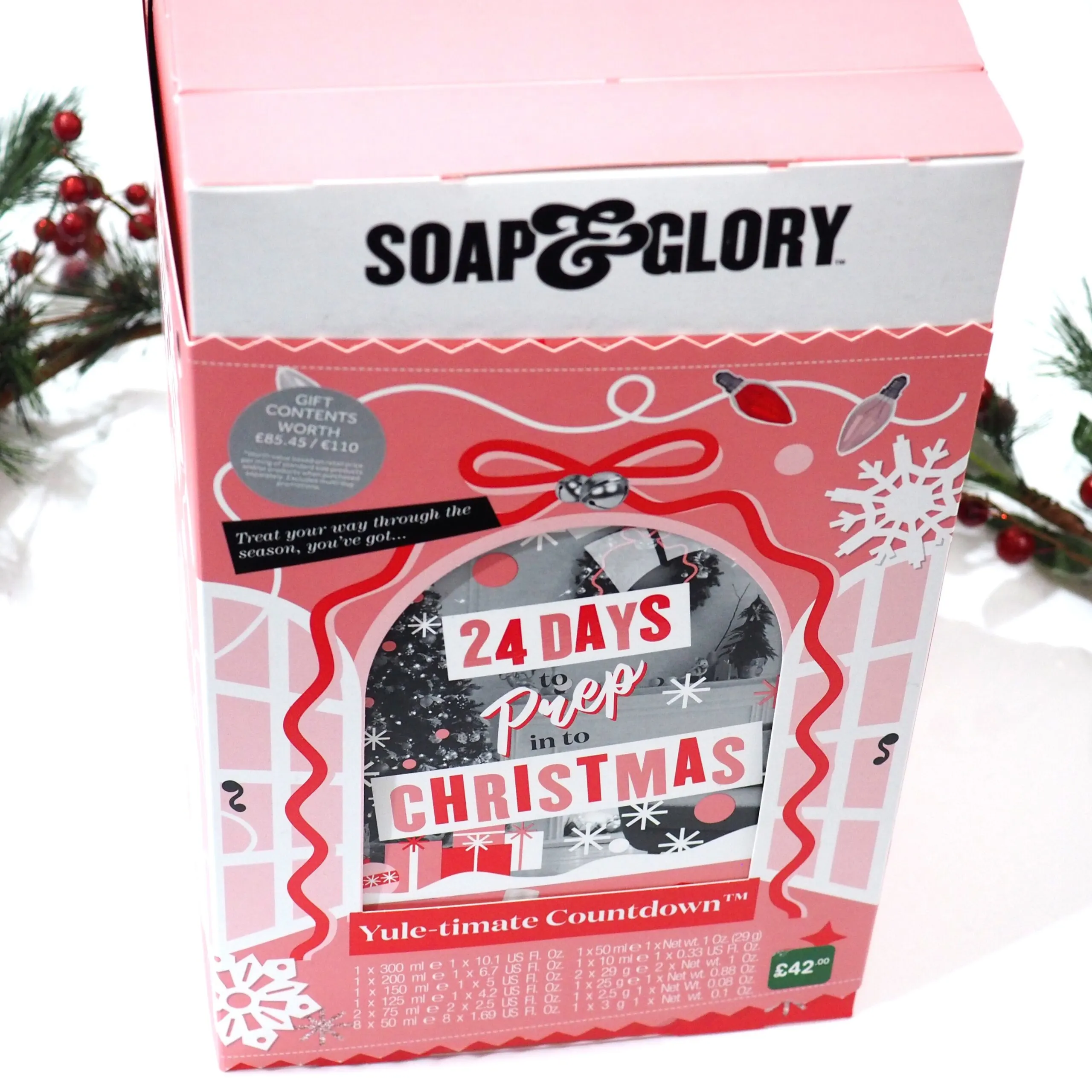 Soap & Glory 24 Days To Prep In To Christmas Advent Calendar 2021 Contents Reveal! Available NOW!