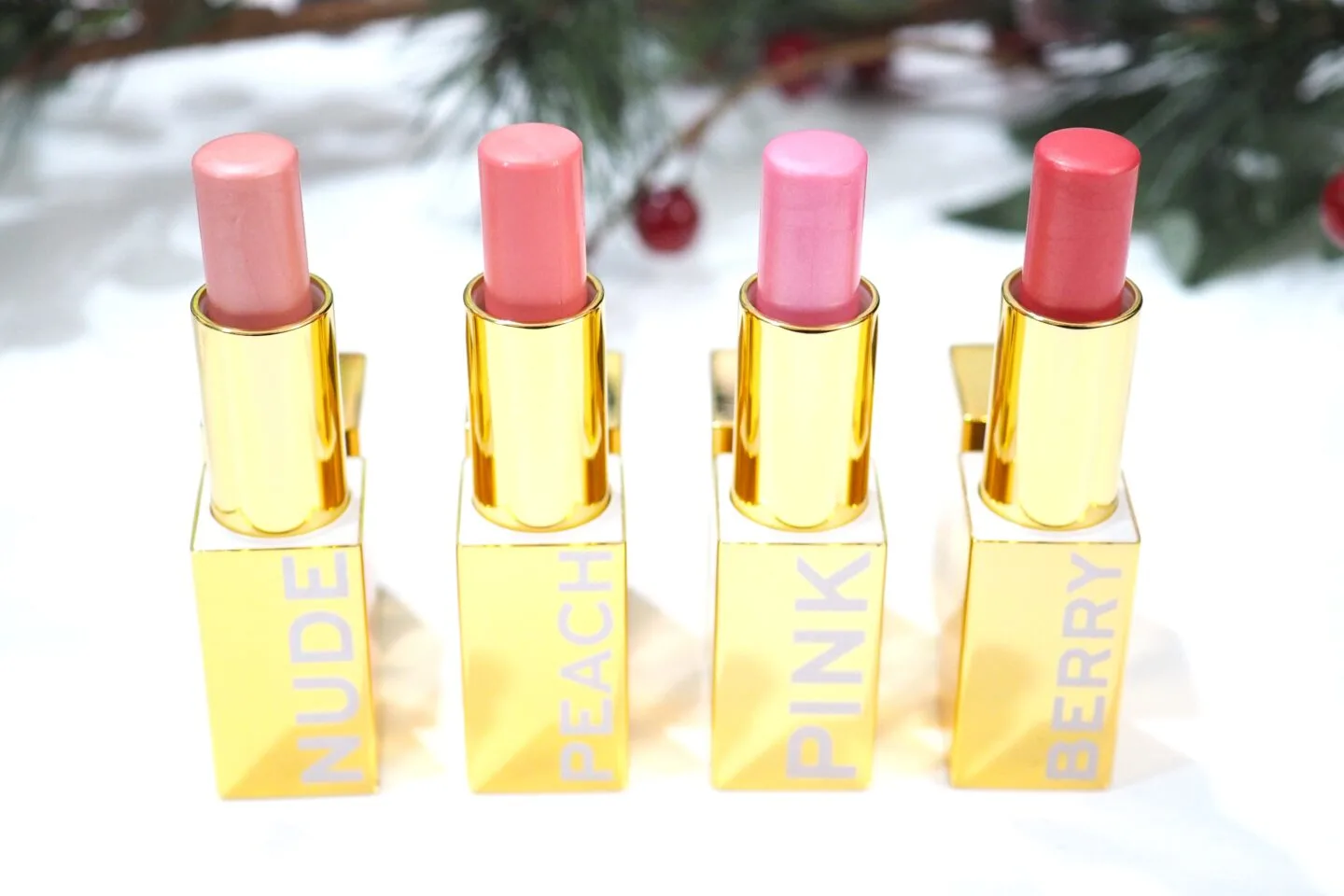 Revolution Pro Glow Lip Balm Collection Review Swatches