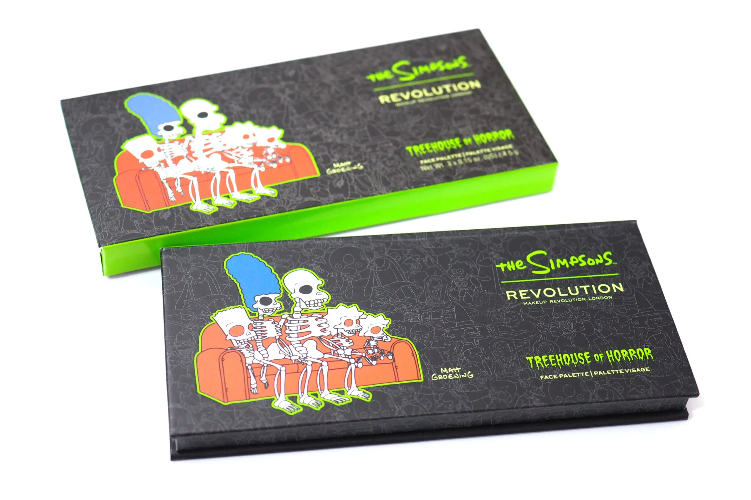 Revolution x The Simpsons Spooktacular Face Palette Review / Swatches