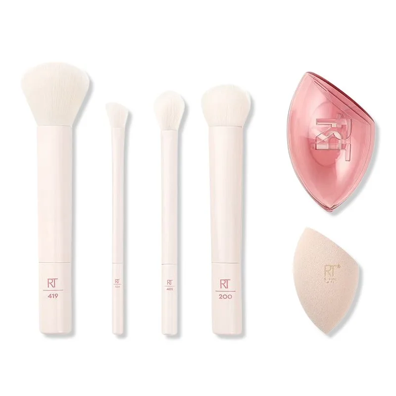 Real Techniques Glow Girl Brush + Sponge Kit