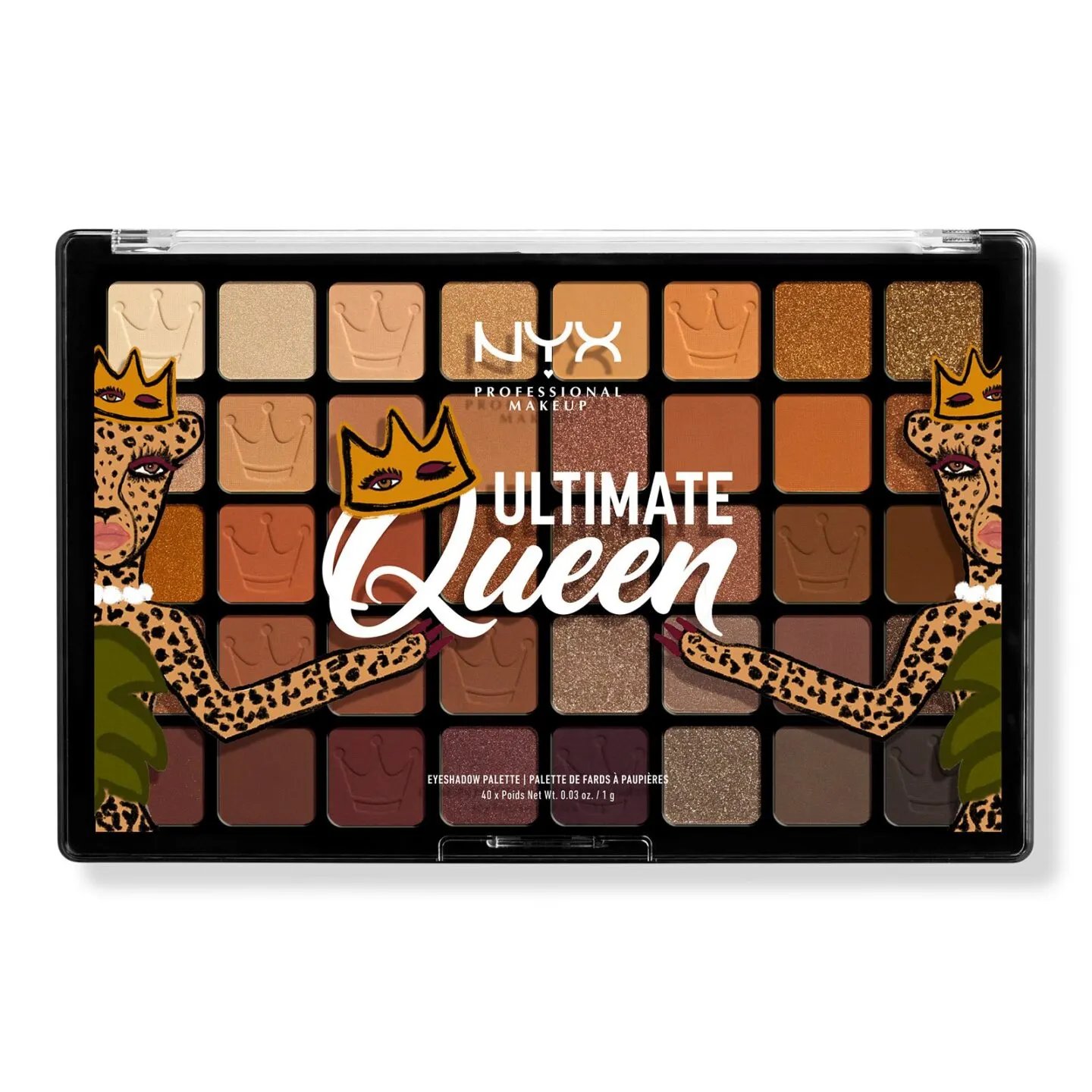 NYX Ultimate Queen Eyeshadow Palettes Collection