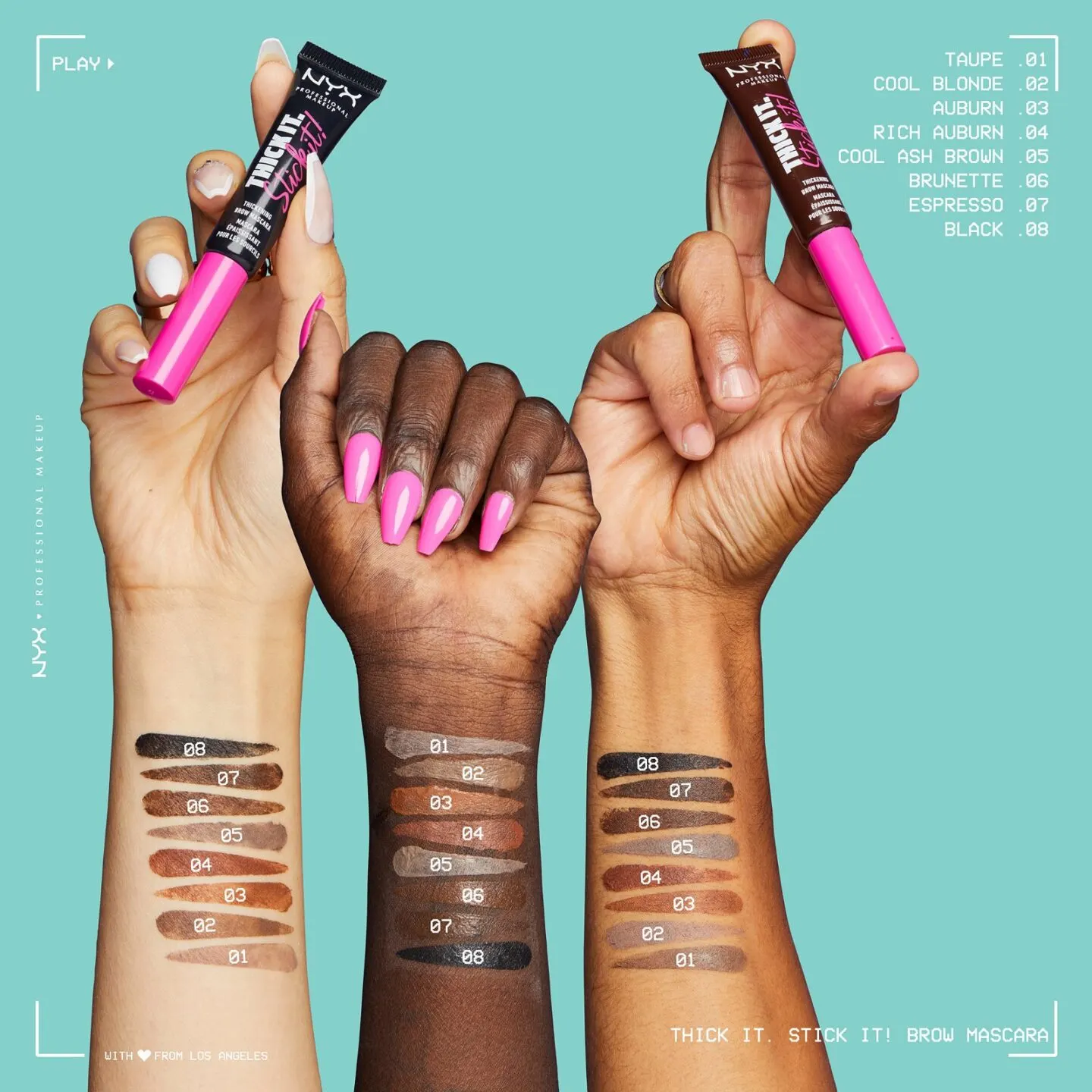 NYX Thick It Stick It Thickening Brow Mascara