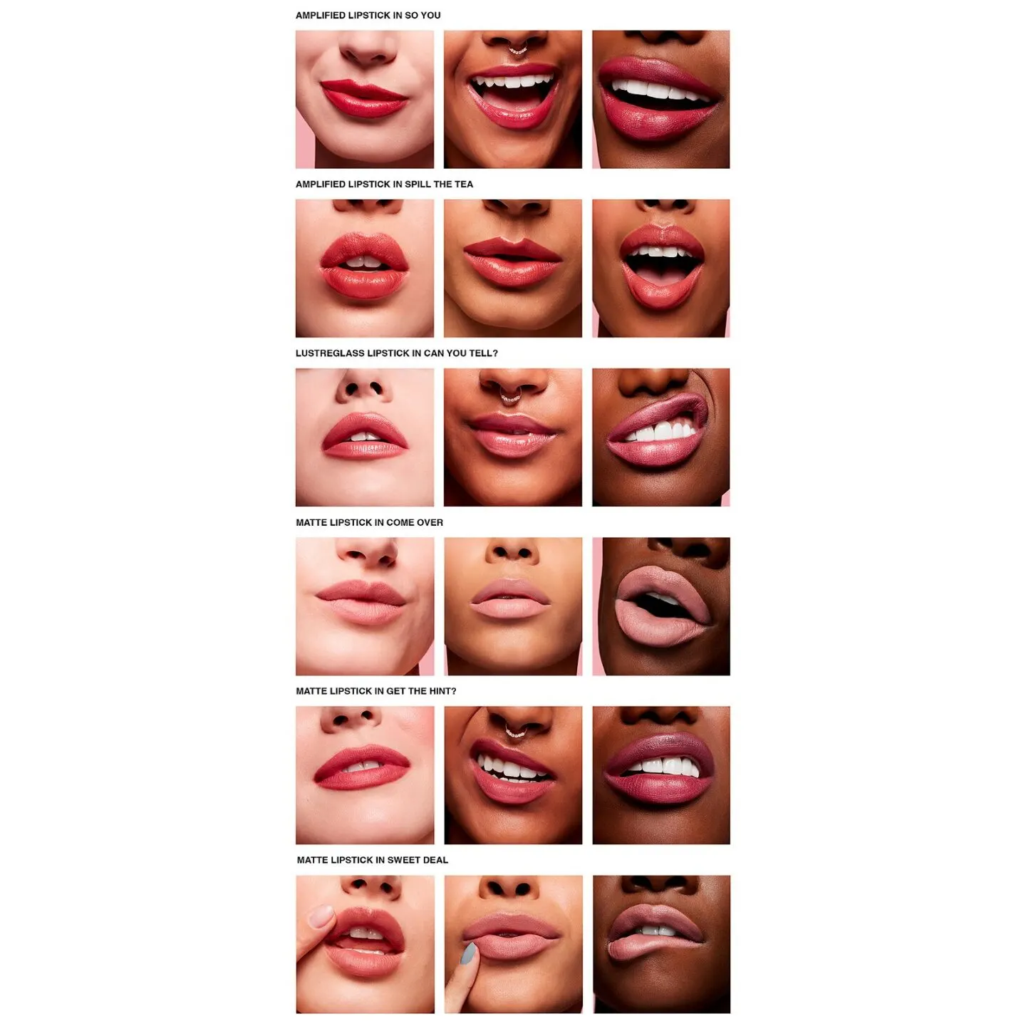 MAC Re-Think Pink Lipstick Collection