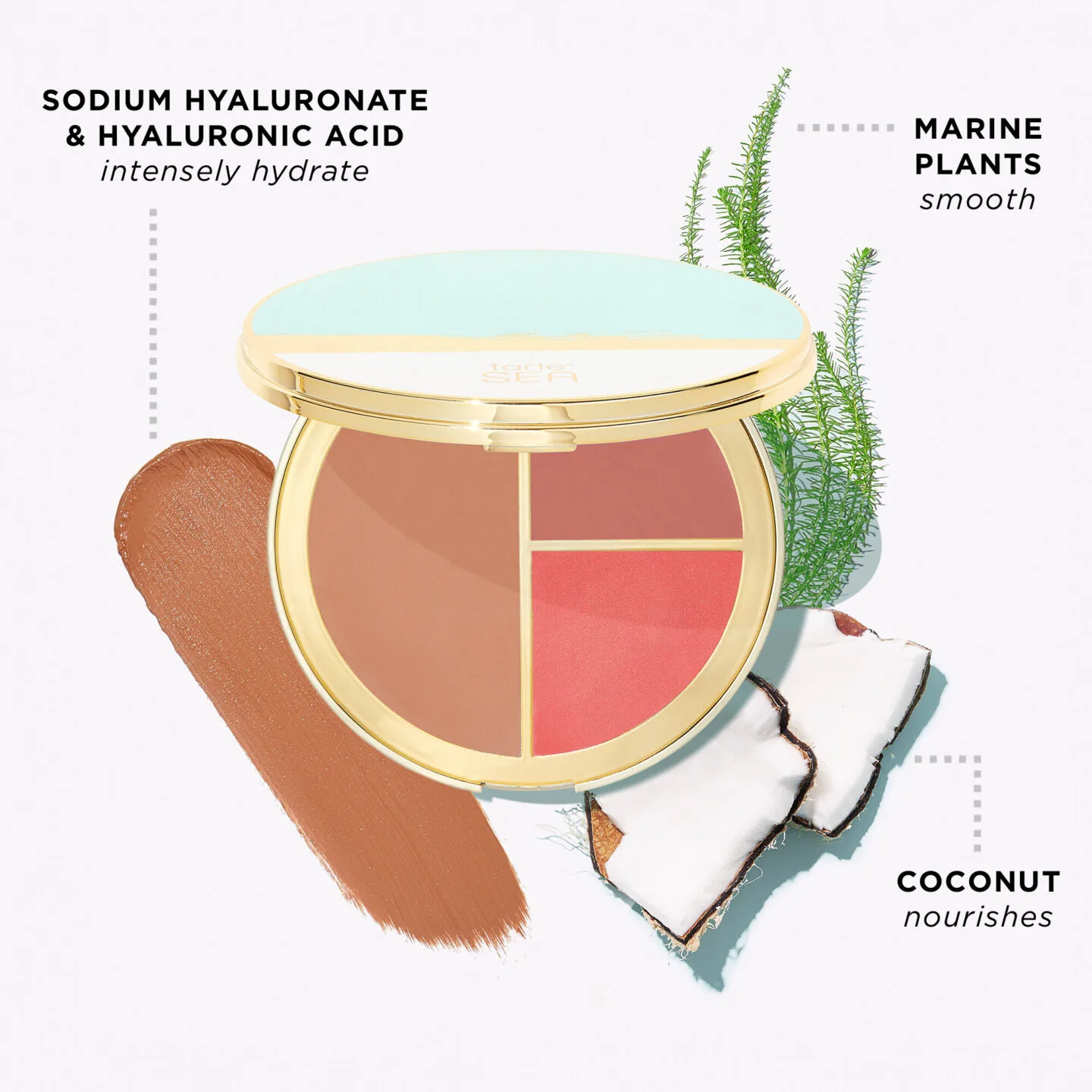 Tarte Breezy Cream Blush & Bronzer Palette