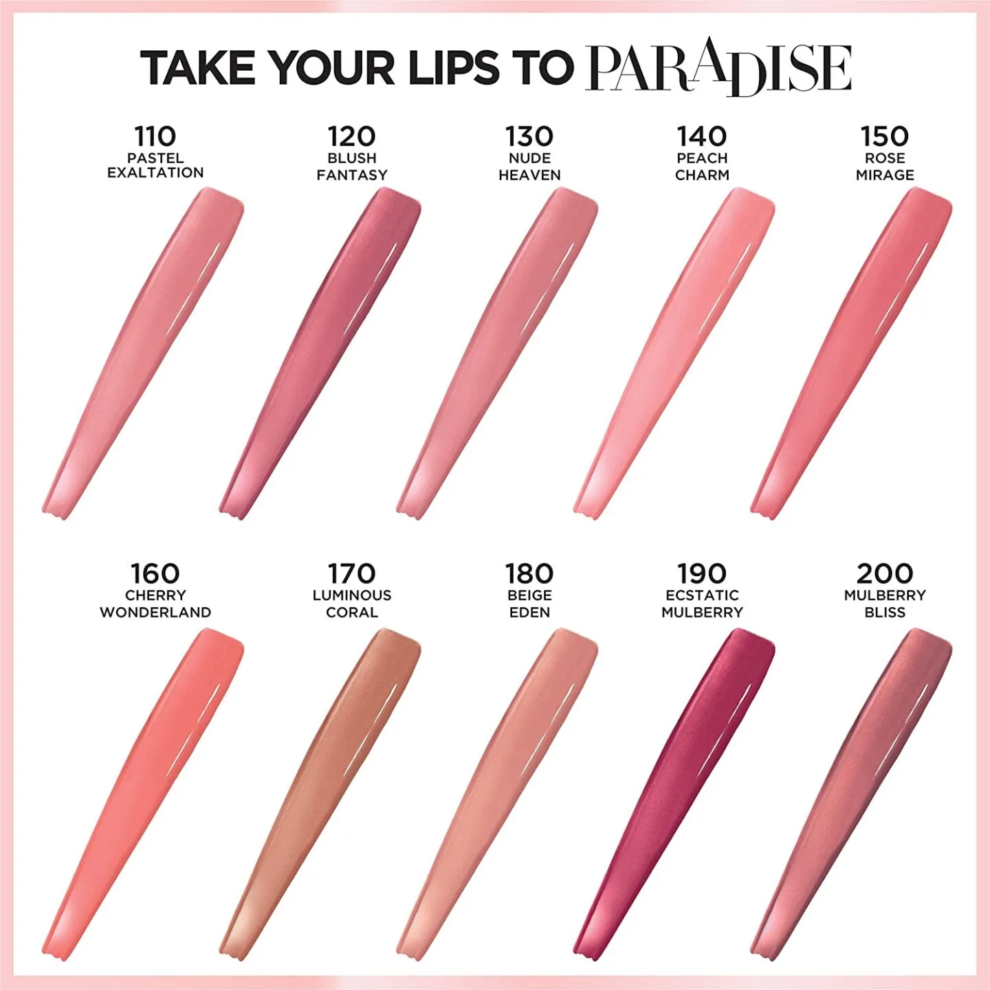 L'Oreal Paris Glow Paradise Balm-in-Lipsticks