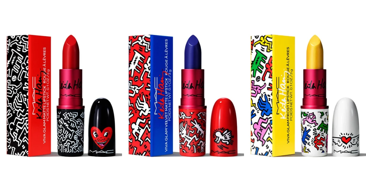 MAC Viva Glam x Keith Haring Lipstick Collection